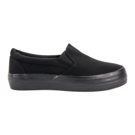 SHELOVET Slipons casuales negro