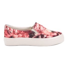SHELOVET Slipons casuales rosado