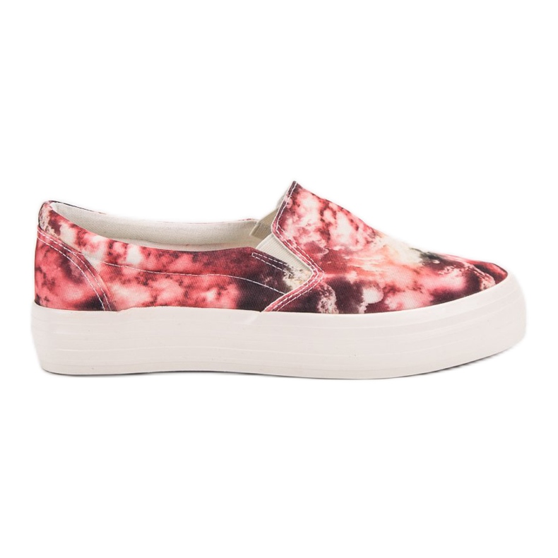 SHELOVET Slipons casuales rosado
