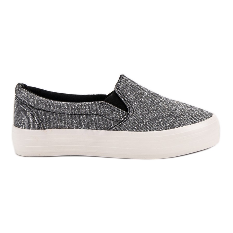 SHELOVET Slipons casuales gris