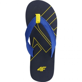 Pantuflas 4F M H4L19 KLM003 30S azul marino oscuro