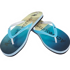 Pantuflas 4f W H4L19-KLD004 34S azul claro multicolor
