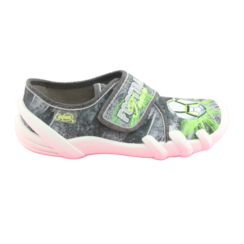 Calzado infantil befado 273Y254 negro gris verde