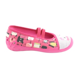 Calzado infantil befado 116X226 gris rosa