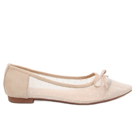 Bailarinas de mujer beige LT119P Beige