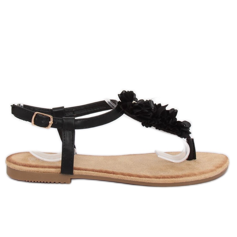 Sandalias de mujer negras 7622-PL Negra negro