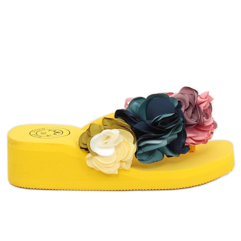 Amarillo FM5050 Suelas de espuma amarilla multicolor
