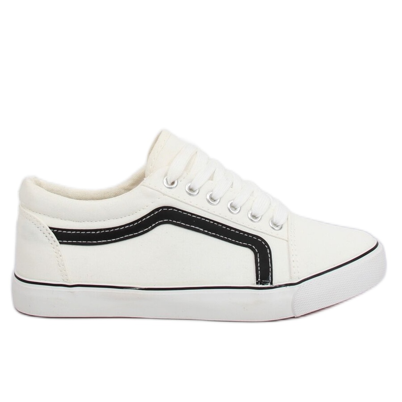 Zapatillas de mujer blancas BL117P White blanco