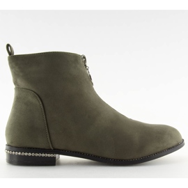 Zapatos de mujer verdes LL6300 Olive II-GAT