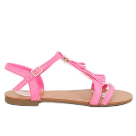 Sandalias mujer rosa 1-51 Fushia rosado