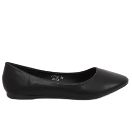 Negro CC108 Bailarinas negras para mujer