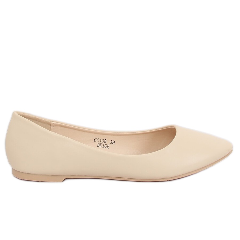 Bailarinas de mujer beige CC108 Beige