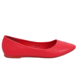 Bailarinas de mujer rojas CC108 Red rojo