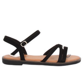 Sandalias de mujer negras WL255 Black negro