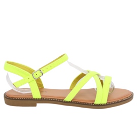 Sandalias de mujer amarillas WL255 Yellow amarillo