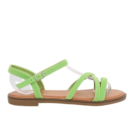 Sandalias de mujer verde WL255 Verde