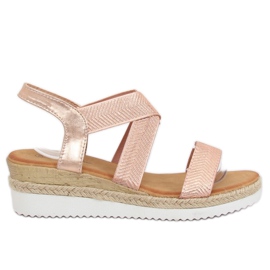Sandalias de mujer rosa S81 Champagne rosado