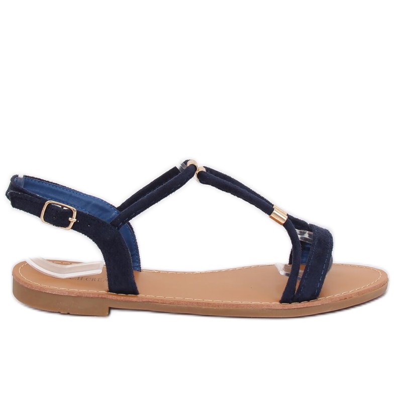Sandalias azul marino para mujer L520 Azul