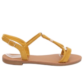 Sandalias de mujer amarillas L520 Yellow amarillo