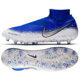 Botas de fútbol Nike Phantom Vsn Elite Df Ag Pro M AO3261-410 multicolor azul