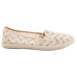 Zapatillas slip on VICES beige