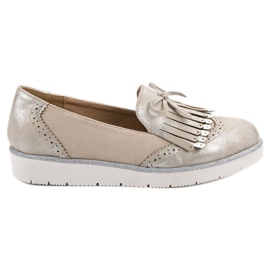 Balada Mocasines con flecos marrón