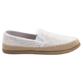 SHELOVET Alpargatas Blancas blanco