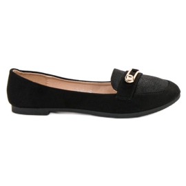 Top Shoes Bailarinas con estilo negro
