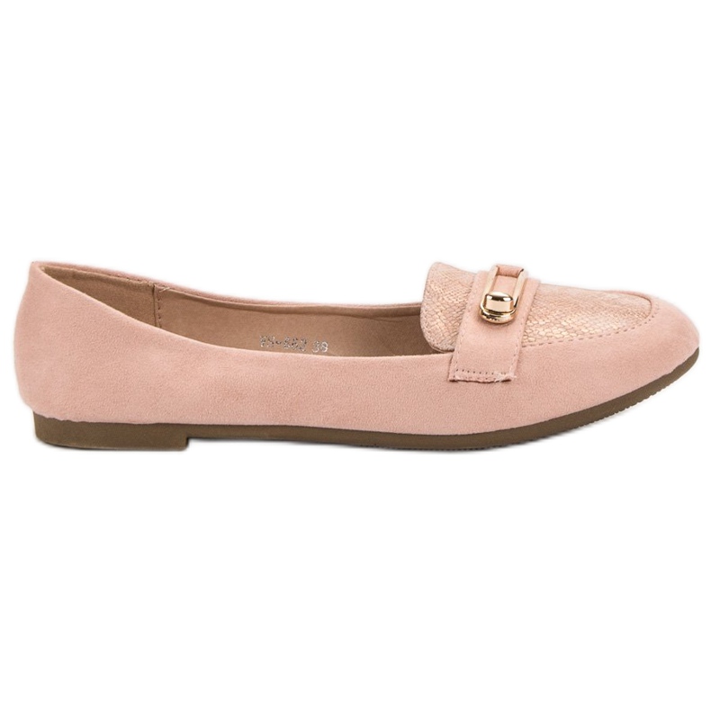 Top Shoes Bailarinas con estilo rosado