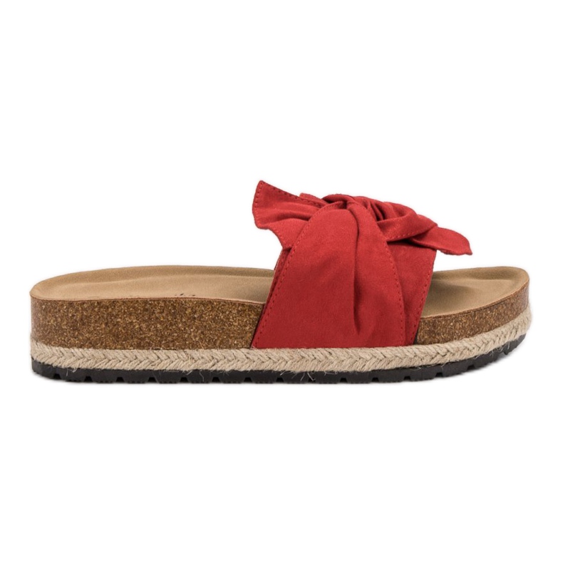 Mannika Zapatillas en la plataforma rojo Mannika Zapatillas en la plataforma rojo