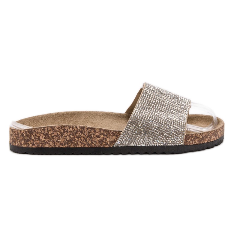 Evento Pantuflas con Cristales gris