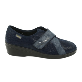 Zapatos de mujer befado pu 032D001 azul marino