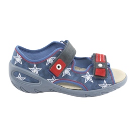 Calzado infantil befado pu 065X119 blanco rojo azul