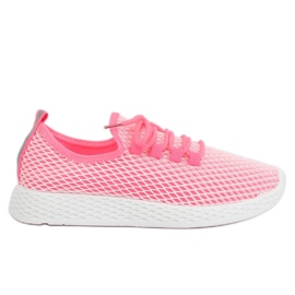 Zapatillas deportivas Pink NB283 Fluorescence Peach Red blanco rosa