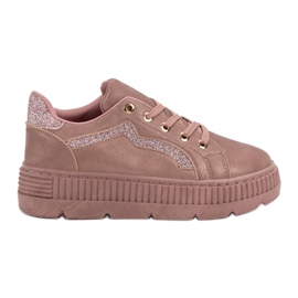 SHELOVET Zapatillas rosa