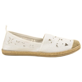 Alpargatas VICES Suede blanco