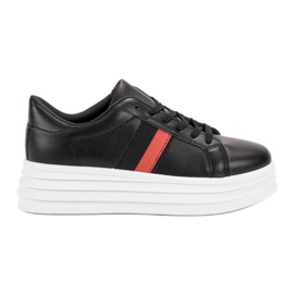 SHELOVET Zapatos deportivos negros