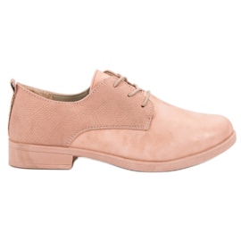 BLESS Zapatos brocados rosado