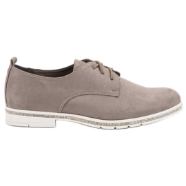 Marquiz Zapatos de gamuza gris
