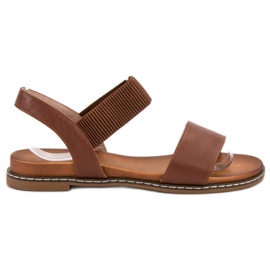 Mannika Sandalias marrones marrón