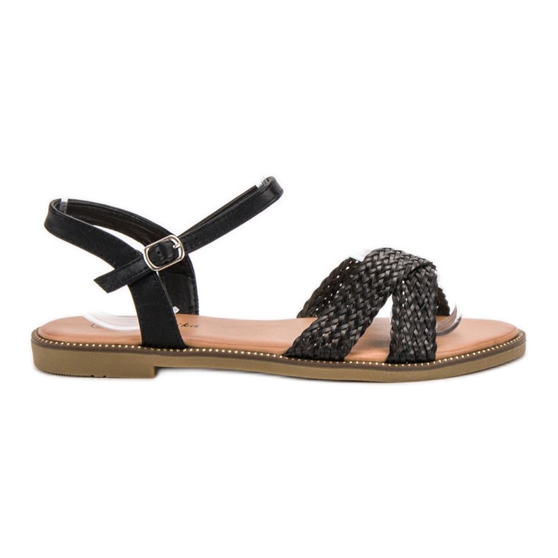SHELOVET Sandalias negras negro