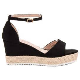 Sweet Shoes Sandalias alpargatas negro