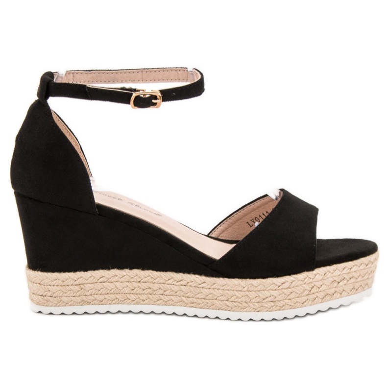 Sweet Shoes Sandalias alpargatas negro