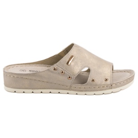 Goodin Chanclas cómodas amarillo Goodin Chanclas cómodas amarillo