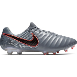 Zapatillas de fútbol Nike Tiempo Legend 7 Elite Fg M AH7238-408 gris gris