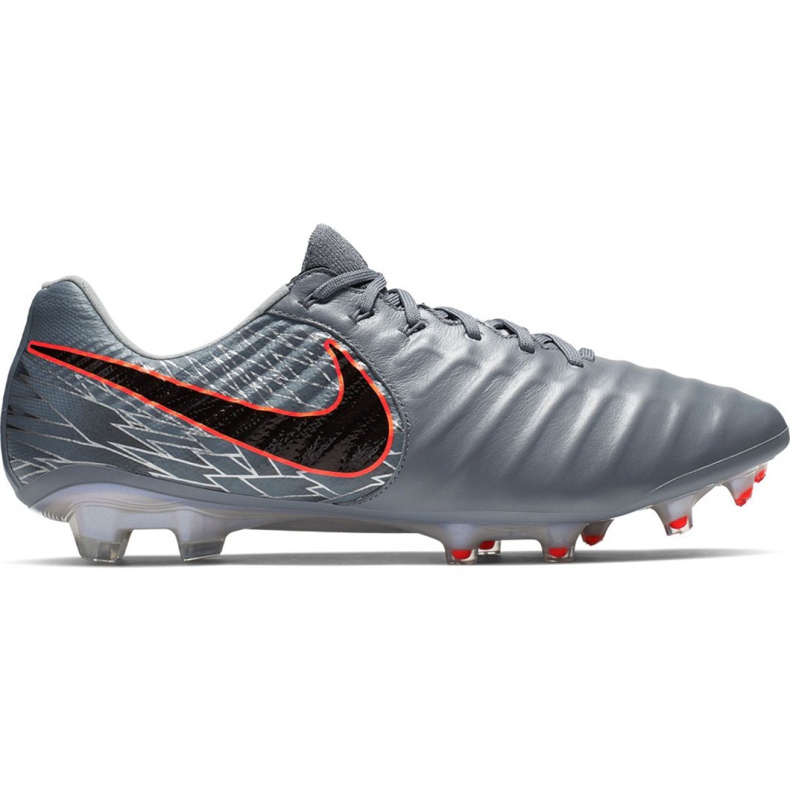 Zapatillas de fútbol Nike Tiempo Legend 7 Elite Fg M AH7238-408 gris gris