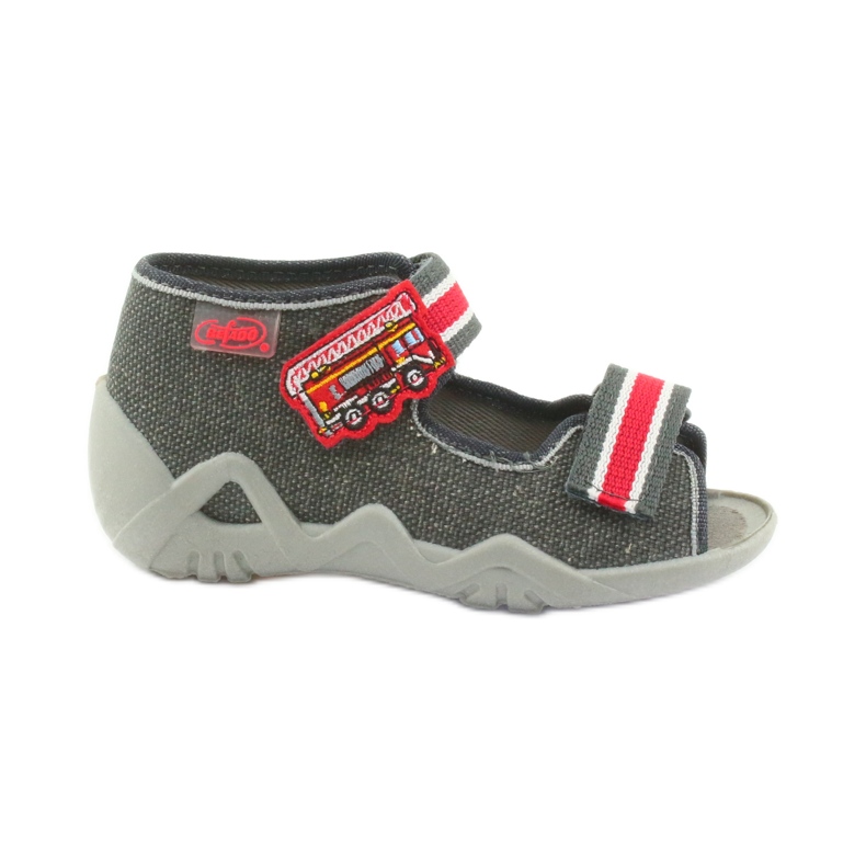 Calzado infantil befado 250P089 rojo gris
