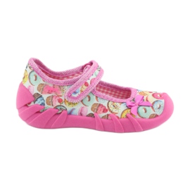 Calzado infantil befado 109P191 rosa multicolor