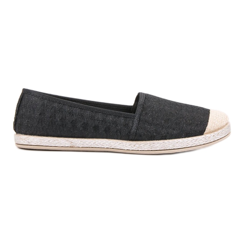 SHELOVET Slipons ligeros negro