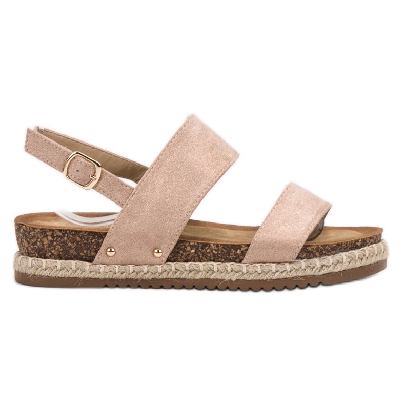 Bestelle Sandalias con purpurina rosado